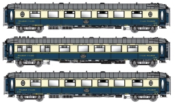 L.S. Models LS79174 - N - 3-tlg. Set Personenwagen Pullman, CIWL, Ep. III - Set 1